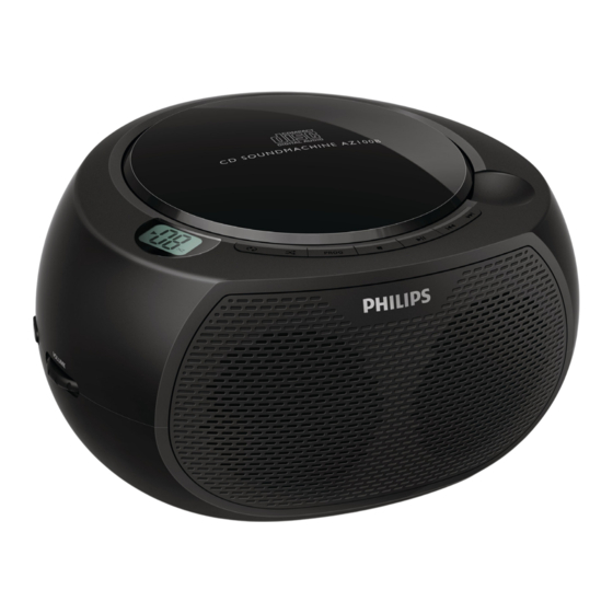 Philips AZ100 User Manual