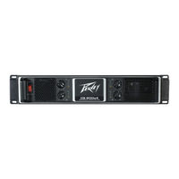 Peavey CS 800x4 Owner's Manual