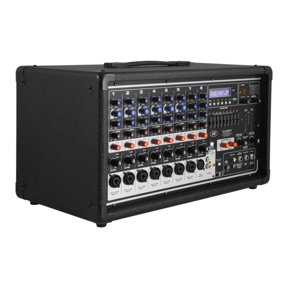 Peavey PVi 8500 Operating Manual