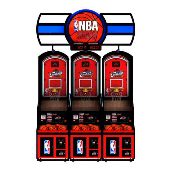 ICE Games NBA MEGA MARQUEE Assembly Instructions Manual