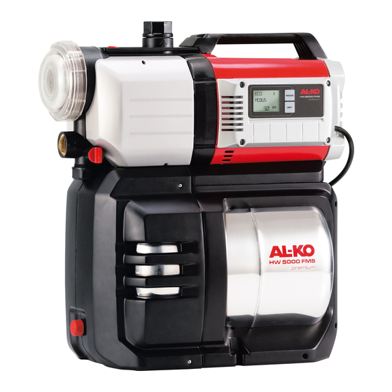 AL-KO HW 5000 FMS Premium Original Instructions For Use