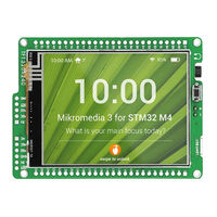 Mikroelektronika mikromedia for ARM User Manual