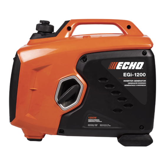 Echo EGi-1200 Manuals