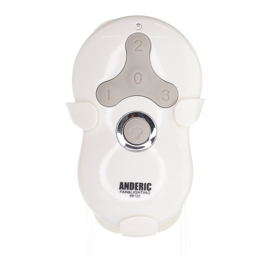 Anderic 99122 Quick Start Manual