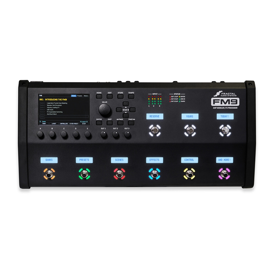 Fractal FM9 Manuals