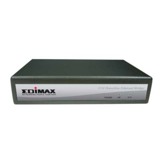 Edimax HP-8500 Installation Manual