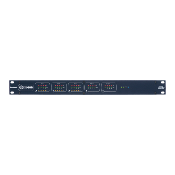 Harman BSS Soundweb London BLU-100 Installation Manual