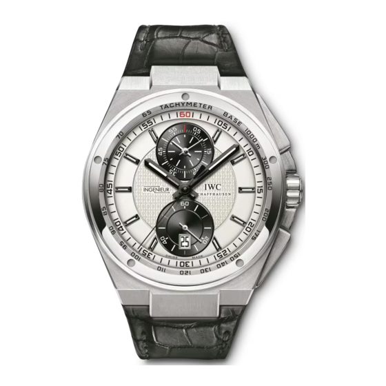 iwc 3784 Operating Instructions Manual