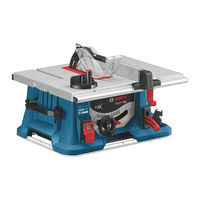 Bosch Professional GTS 18V-216 Original Instructions Manual