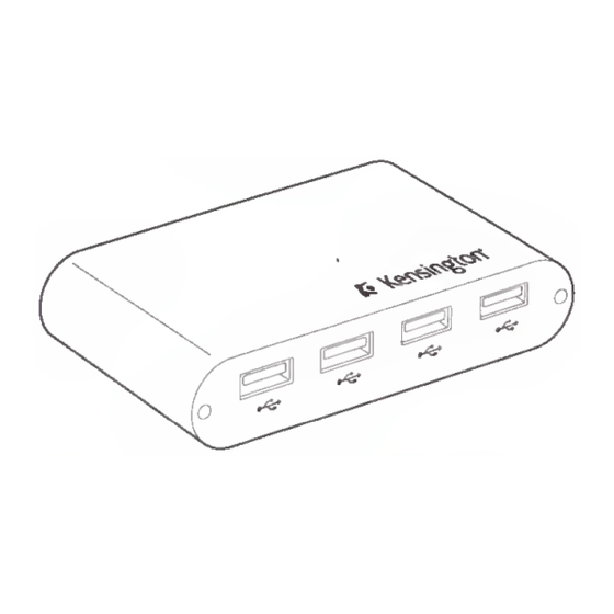 Kensington PocketHUB 4-Port USB Quick Start Manual