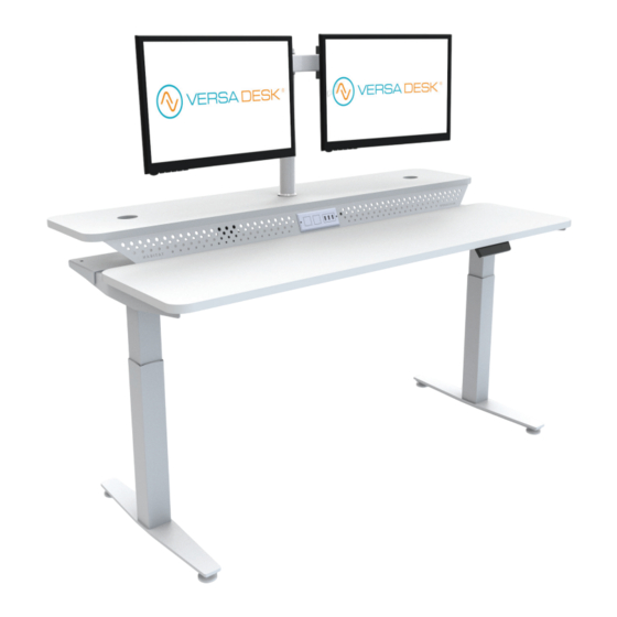 Versa Desk SLH Series Assembly Instructions Manual