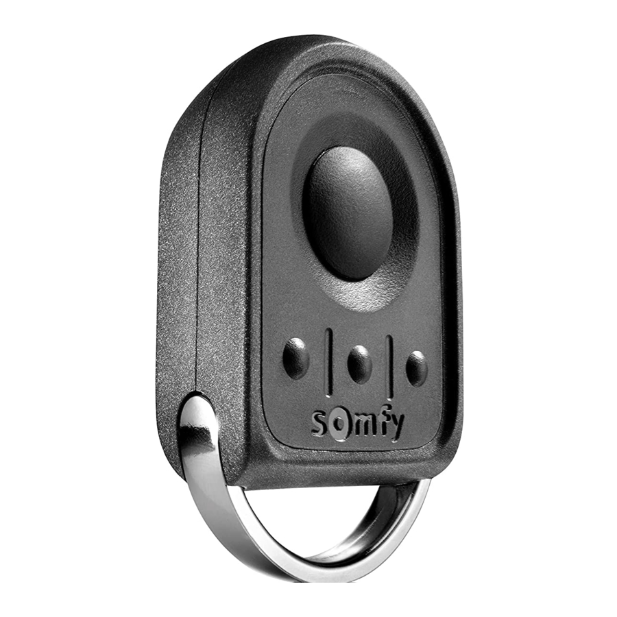 SOMFY KEYGO Manual