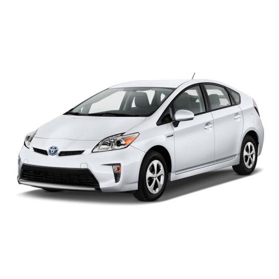 Toyota PRIUS 2012 Navigation System Owner's Manual