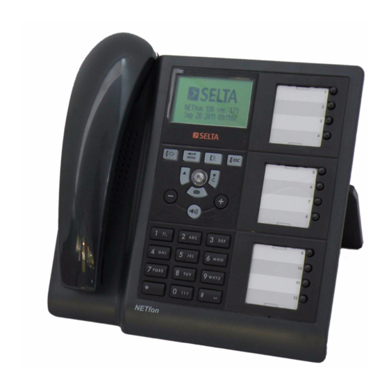 Selta NETFON 130 User Manual
