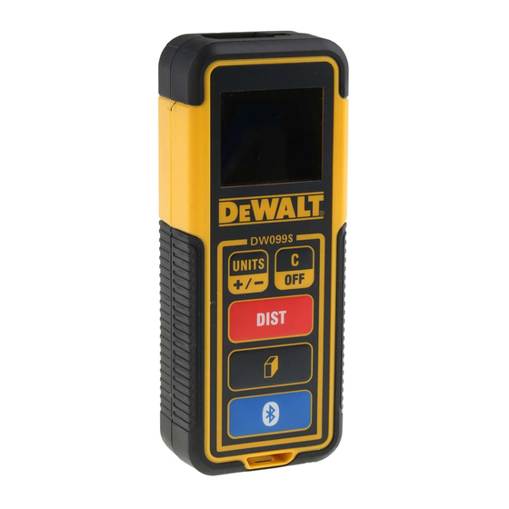 DeWalt DW099E User Manual