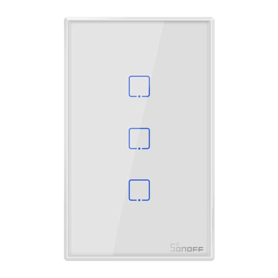 Sonoff TX US User Manual