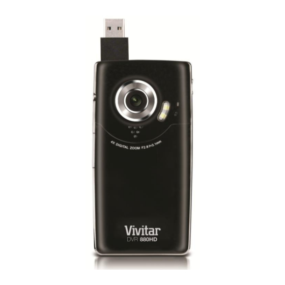 Vivitar DVR 880HD User Manual