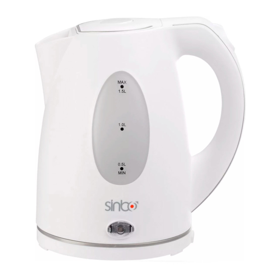 Sinbo SK 2384 Manual