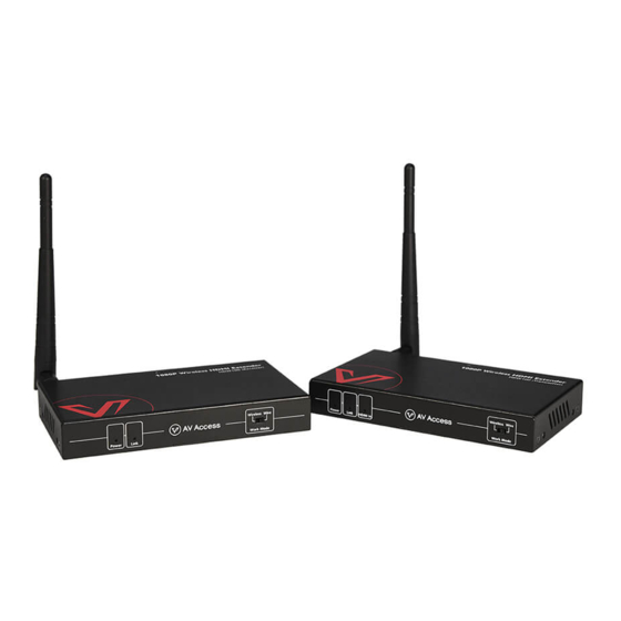 AV Access HDW100 User Manual