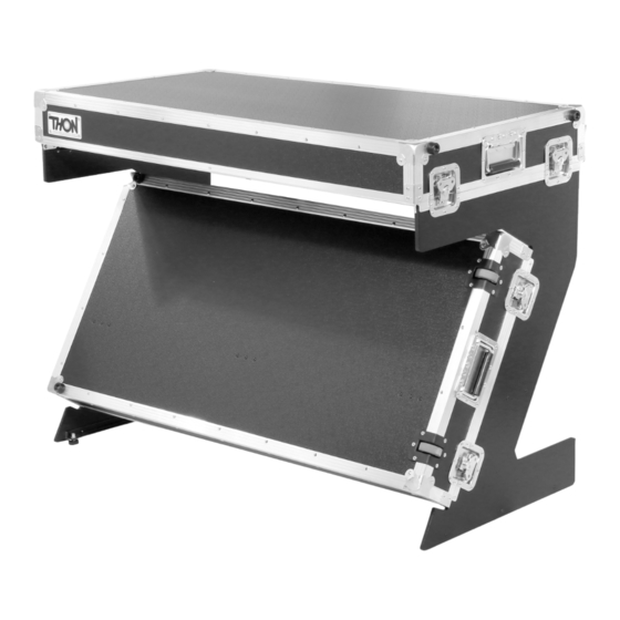 thomann Thon DJ Table Z-Style Assembly Instructions Manual