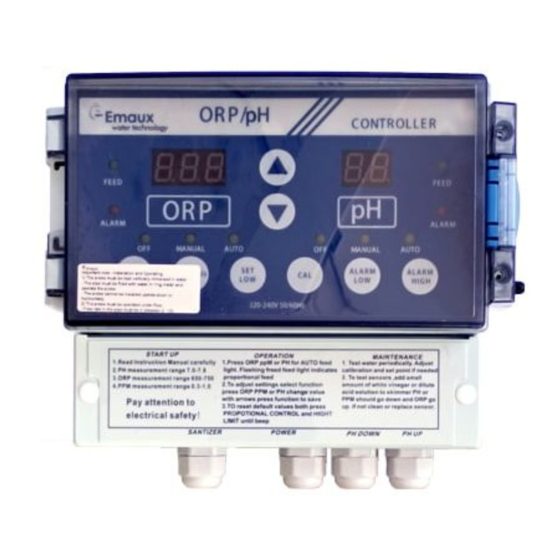 emaux WT500PR Water Quality Monitor Manuals