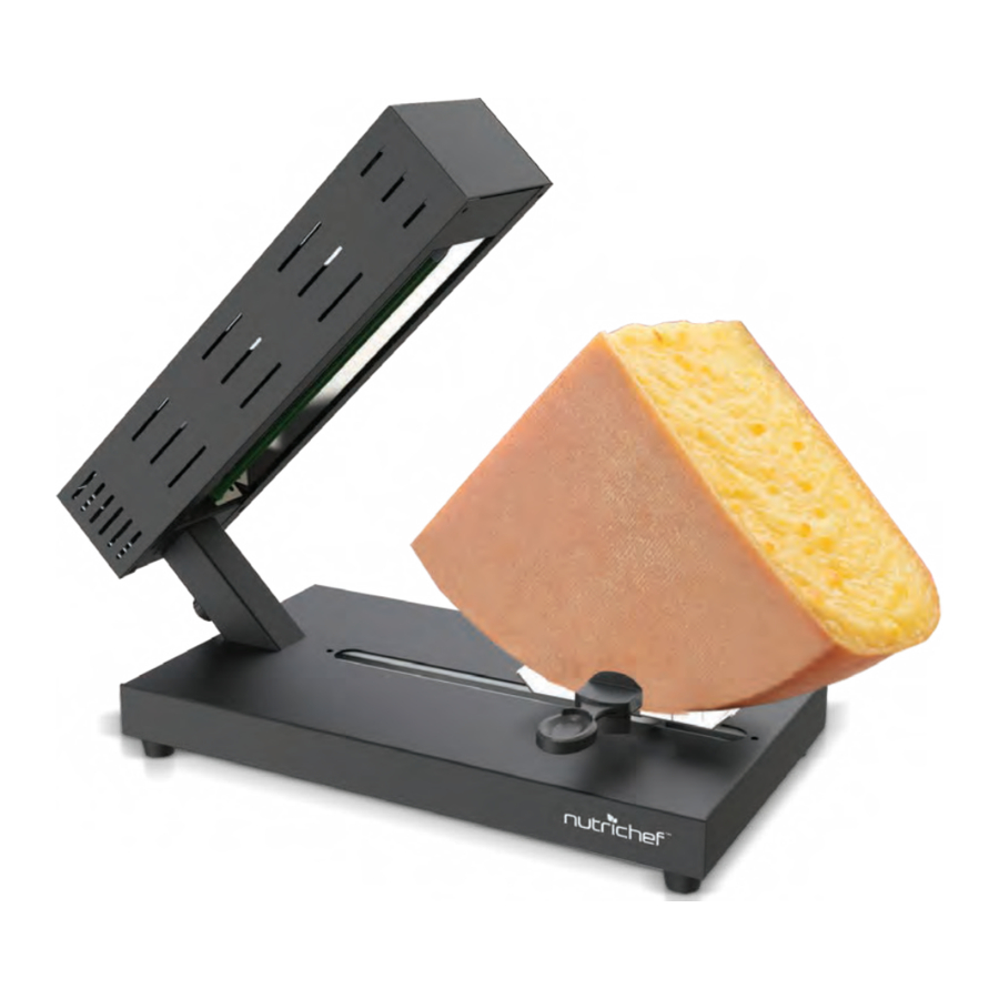 NUTRICHEF Pyle PKCHMT26 - Electric Cheese Melter Manual