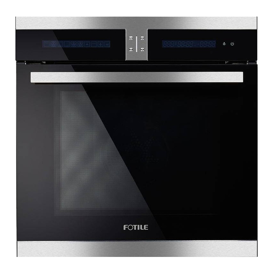 FOTILE KSS7002A, KSG7003A - Manual