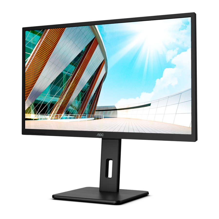 AOC Q32P2CA Manual
