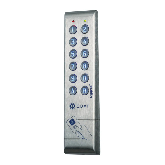 CDVI KCPROX WLC Installation Manual