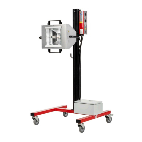 Hedson IRT-UVA 1 PrepCure 3 Digital Assembly, Operation And Spares Manual
