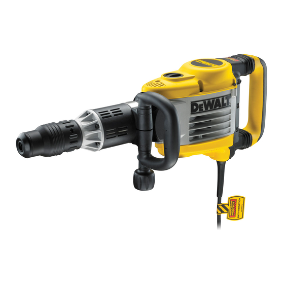 DeWalt D25899K-LX Original Instructions Manual
