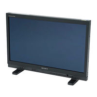 Sony TRIMASTER EL PVM-A170 Manual