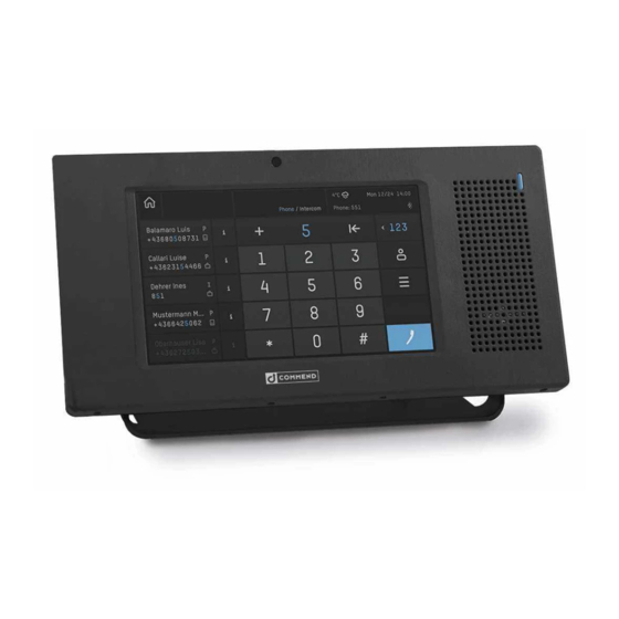 Commend DUETTO EE980 Manual