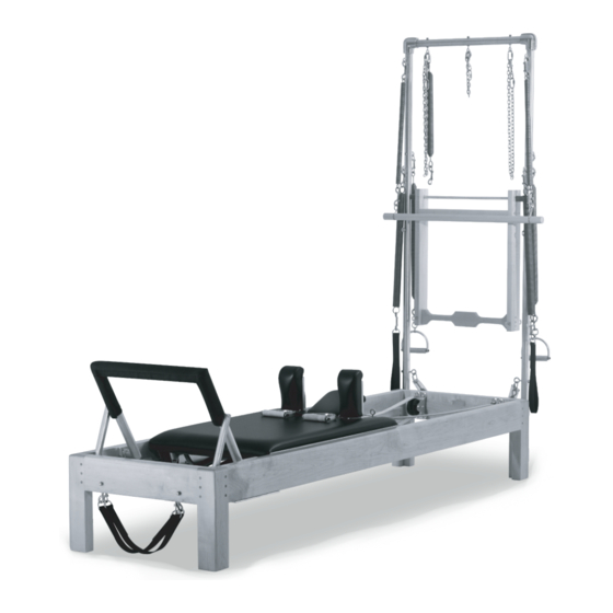 Gratz Pilates HALF CADILLAC CONVERSION Assembly Instructions
