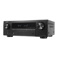 Denon AVR-X580BT Quick Start Manual