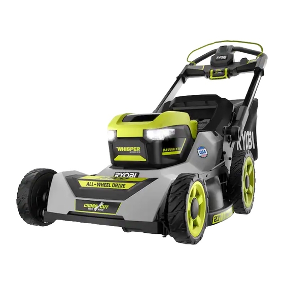 Ryobi RY401021 Operator's Manual
