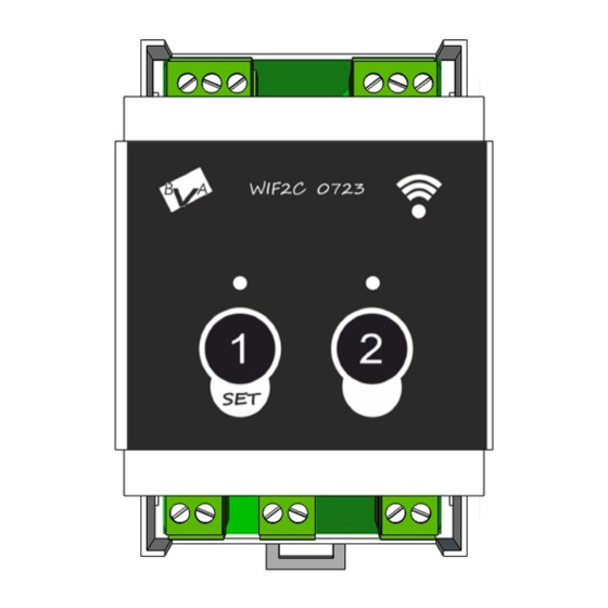 BVA WF2C 0723 User Manual