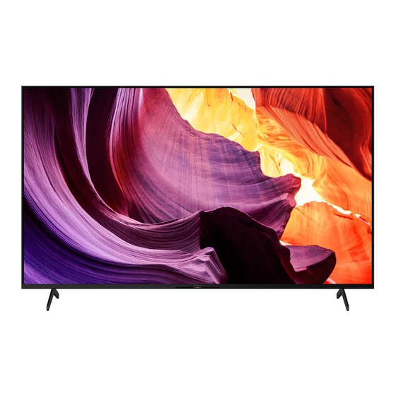Sony KD-43X80K Service Manual