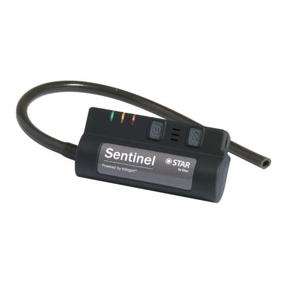 Etac STAR Kalogon Sentinel Device Manual And Quick-Start Manual
