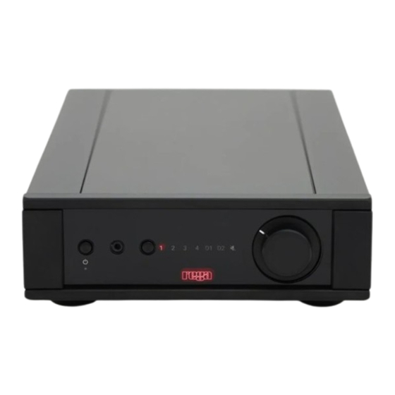Rega Brio MK7 User Manual
