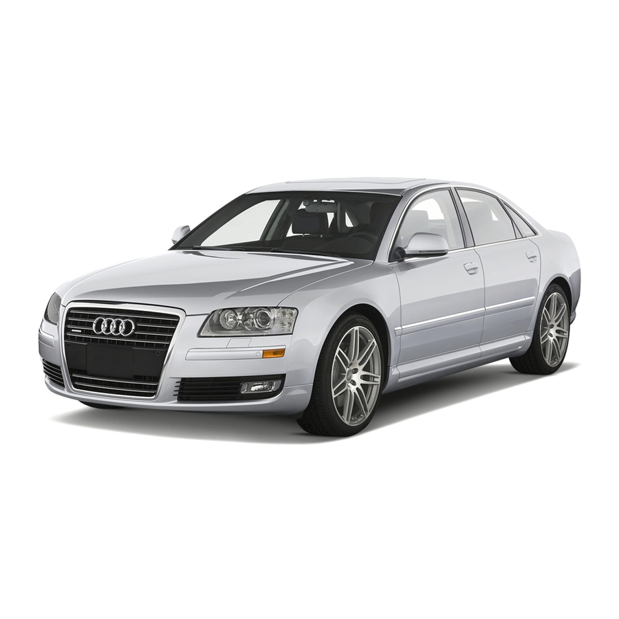 Audi A8 Pricing And Specification Manual