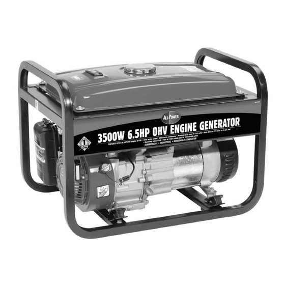 All-Power APG3008 Owner's Manual