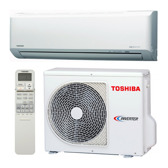 Toshiba RAS-10N3AV-E Service Manual