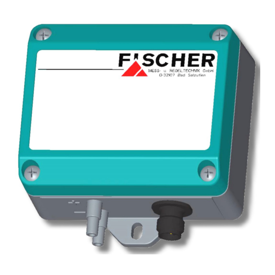 FISCHER DE25 Operating Manual