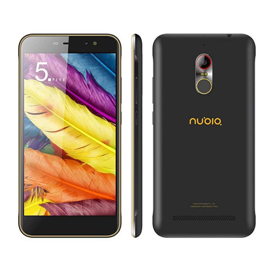 Zte nubia NX597J Quick Start Manual