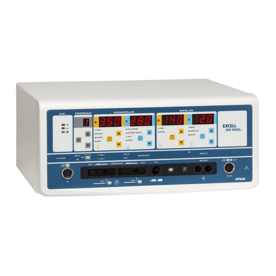 ALSA Excell 400 MCDSe Manual