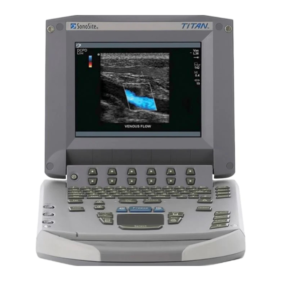 SonoSite TITAN User Manual Supplement