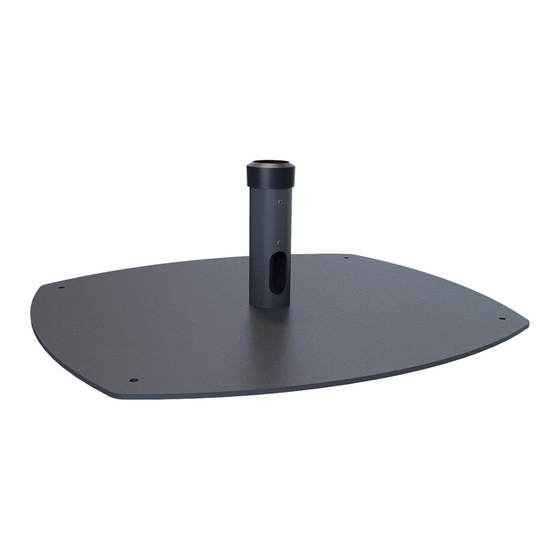 Premier Mounts PSP-S-BASE Installation Manual