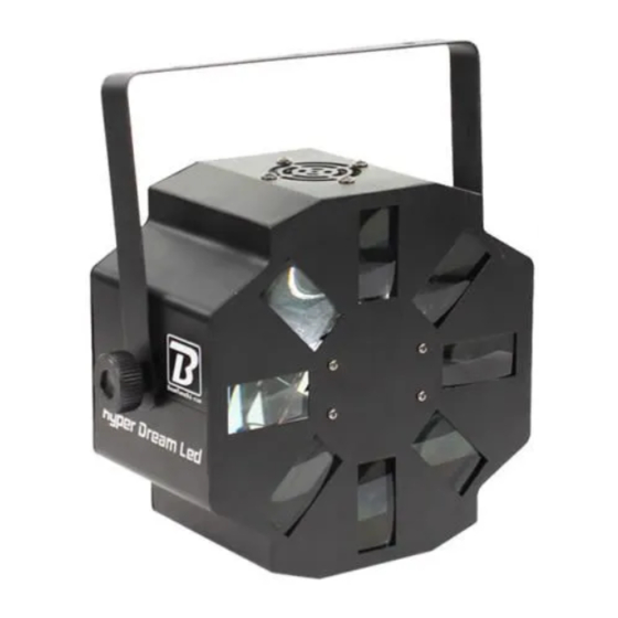 BoomToneDJ Hyper Dream LED Fixture Manuals