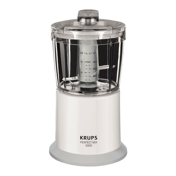 Krups Speedy Pro GVA151 Manual